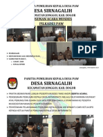 Dokumentasi Pelaksanaan Pilkades Paw Desa Sirnagalih 2022-2025