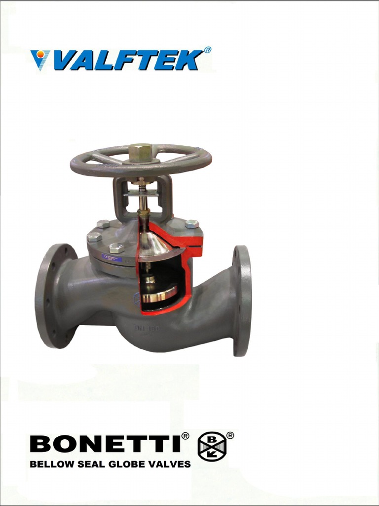 En Bellow Seal Globe Valves PDF Valve Steel