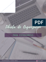 Material Gratuito. Libreta de Organización PSP - Gimena