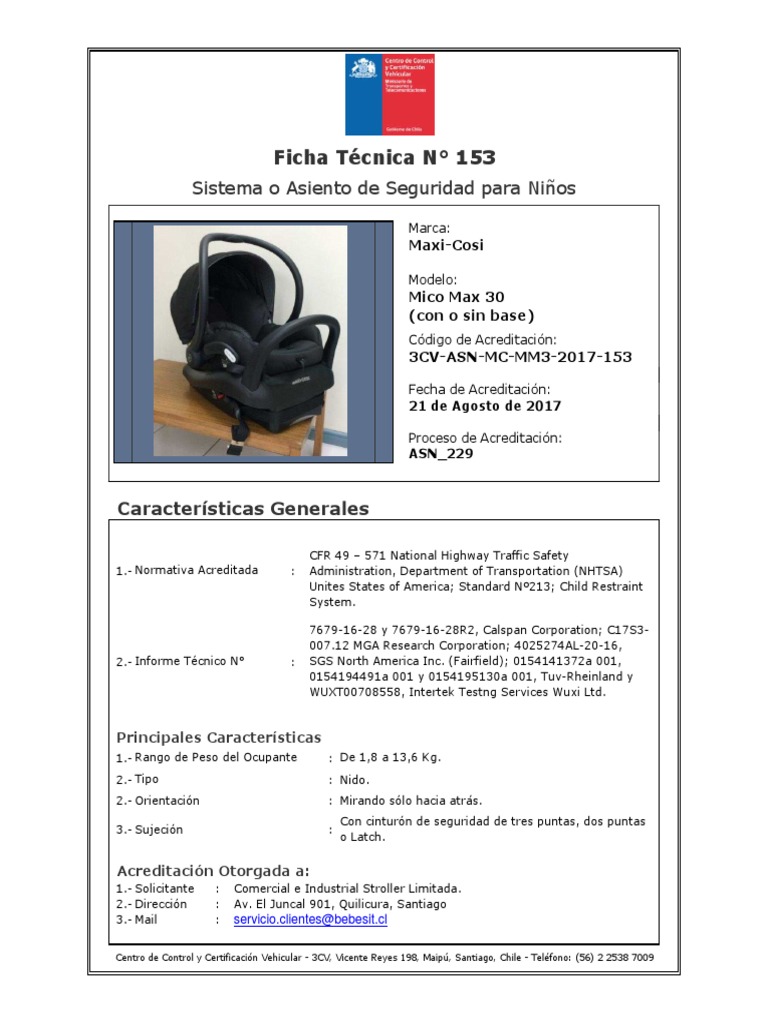Silla de Auto Maxi-Cosi Mico Max 30 | PDF | Vehículo de motor | Vehículos
