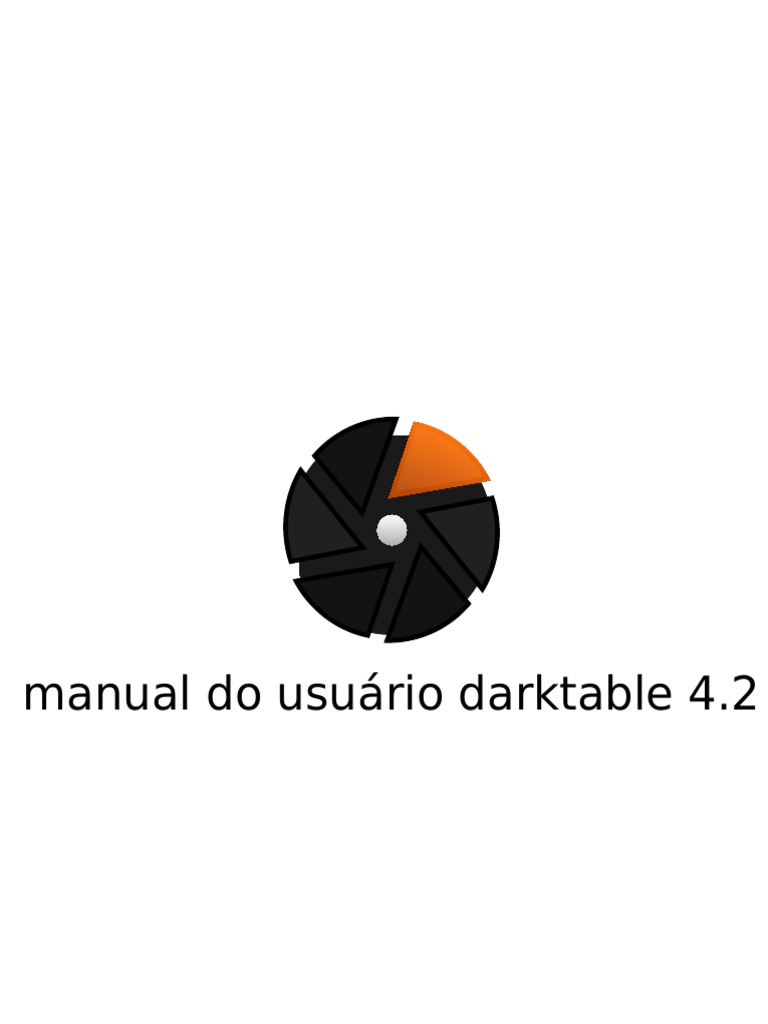 Darktable User Manual PDF Armazenamento de dados de computador Câmera