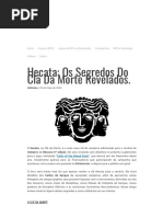 Hecata - Os Segredos Do Clã Da Morte Revelados. - Velhinho Do RPG