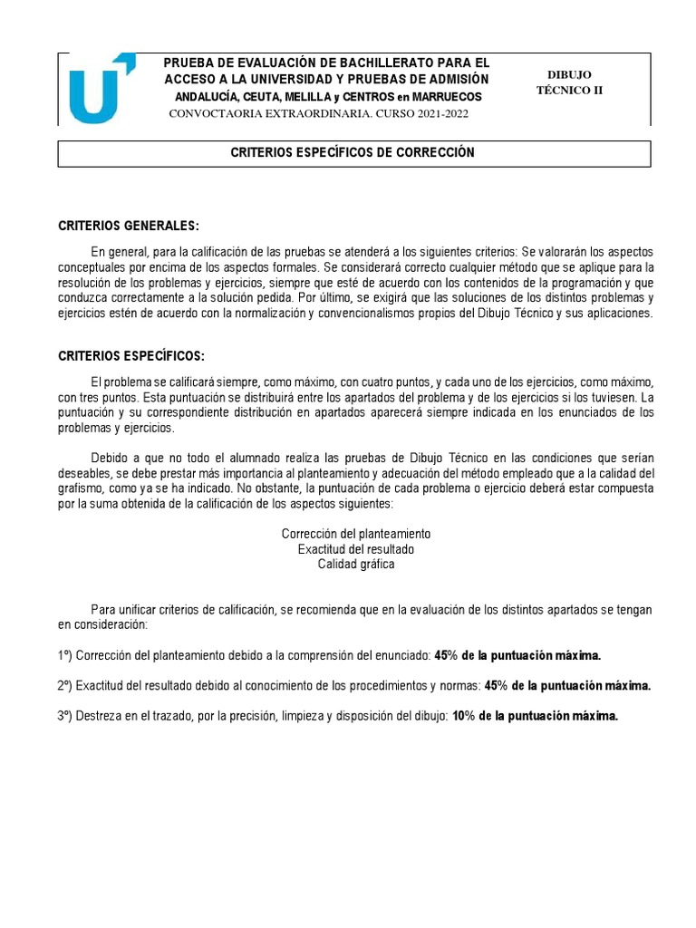 Dibujo Extra Titular Criterios | PDF | Dibujo
