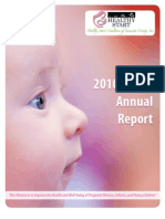 2010 - 2011 Annual: "Our Mission Is To Improve The Health and Well-Being of Pregnant Women, Infants, and Young Children"