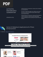 Ai Photo Enhancer & Generator