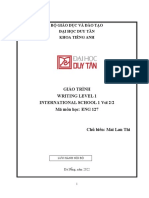 Mai L. T. 2022 - Writing Level 1 International School Vol.22 ENG 127 2022S REF UPDATE