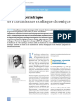 Approche Gériatrique: de L'insuffisance Cardiaque Chronique
