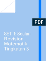 Set 1 Revision Matematik Tingkatan 3 PT3