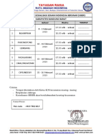 Jadwal Sosialisasi Senam Siber Kab Bandung Barat New