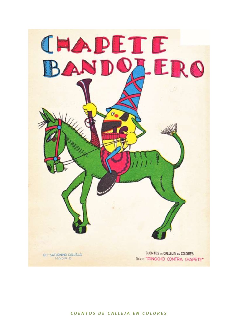 Chapete Bandolero (Saturnino Calleja) | PDF