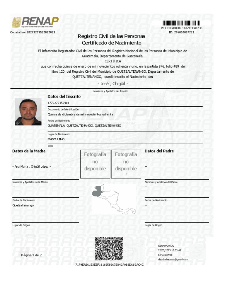 Cambio de Nombre PDF Control de acceso Gobierno y personalidad