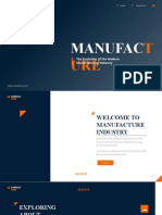 Manufacture Industry Powerpoint