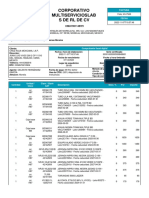 Corporativo Multiservicioslab Sderldecv: CMU190114BY9