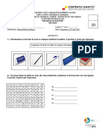 Les Matériels Scolaires ACTIVITÉ 4