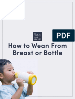 Solid Starts - How To Wean From Breast or Bottle