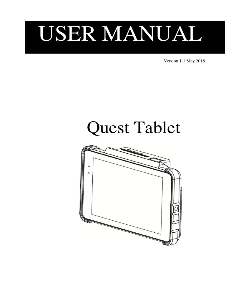 Quest V3 User Manual V1.1 | PDF | Electromagnetic Interference ...