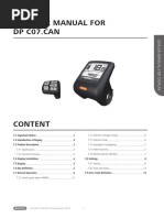 Bafang Display-Dpc07-En