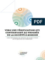 Guide Methodologique de Verification Des Societes A Mission Par Les OTI