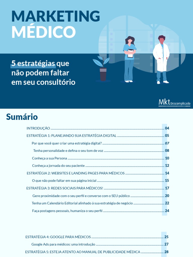 Estratégias de Marketing para Médicos | PDF | Publicidade | Marketing