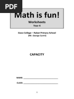 Capacity Problem Solving Exercises | PDF