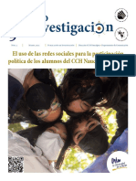 El Uso de Las Redes Sociales para La Participación Política de Los Alumnos Del CCH Naucalpan. Pulso Investigación - 05. Rojas Reyes Rogelio Aurelio