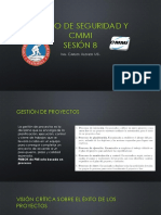 Diseño de Seguridad y CMMI Sesion 8