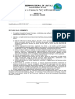 Anexo N°03-Declaracion Jurada (PARTICIPANTE)