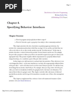 Interfaces Ch4