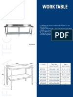 Worktable Wt-E