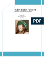 Crochet Brim Hat Pattern