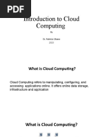 Introduction To Cloud Computing 1