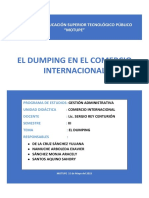 El Dumping - Trabajo Grupal