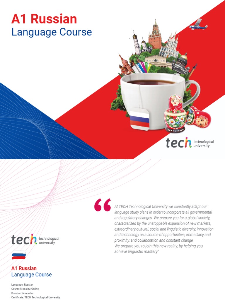 A1 Russian Language Course Overview | PDF | Communication | Cognitive ...