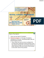 Topic 7 Neuarl Control Mechanisms Part III