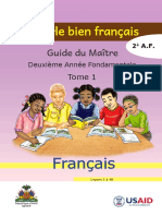 Teacher's Guide French Trimester 1 Second Grade