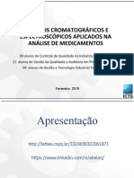 Aula - Métodos Cromatográficos 24022018 Ictq