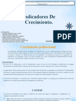 Indicadores Del Crecimeinto