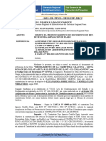 Remito Infr. Pronunciamiento Segunda Ampliacion de Plazo de Excavadora y Rodillo Calacota 15-05-23