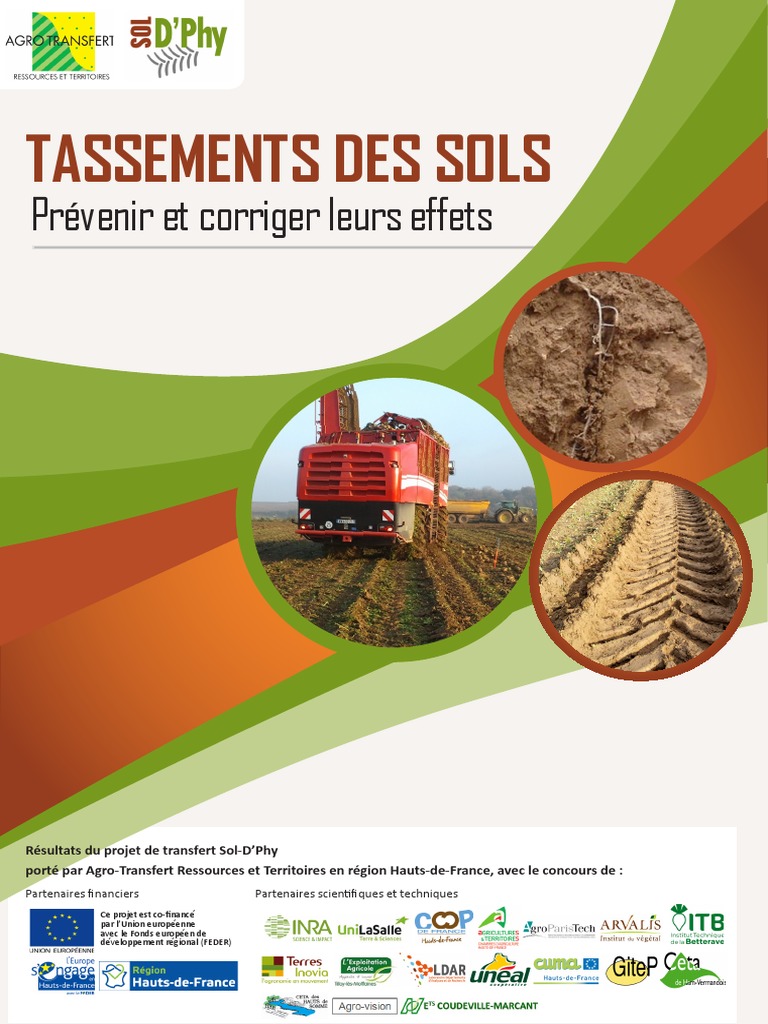 Tassement des sols agricoles : enjeux et solutions | PDF | Porosité ...
