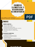 Cambio Climático y Seguridad Alimentaria