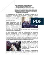 Nota de Prensa #81 Pichacani Laraqueri