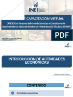 INTRODUCCIÓN DE ACTIVIDADES ECONÓMICAS - Yp