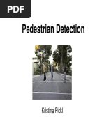 Pedestrian Detection - Kristina Pickl