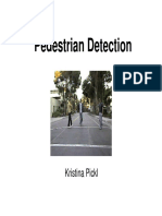 Pedestrian Detection - Kristina Pickl