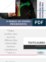 O Perigo Do Esino Progresista Lição 3 Terceiro Trimestre 2023