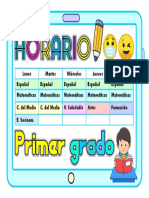 1° JP Horario 2022-2023