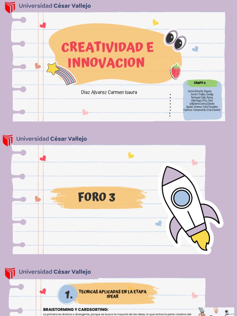 Técnicas en la Fase Idear del Design Thinking | PDF | Lluvia de ideas ...