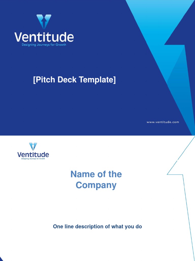 Pitch Template PDF