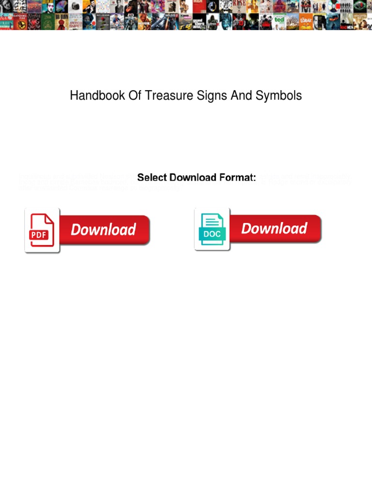 Handbook of Treasure Signs and Symbols PDF