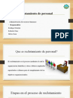 Reclutamiento de Personal - GRUPO 1